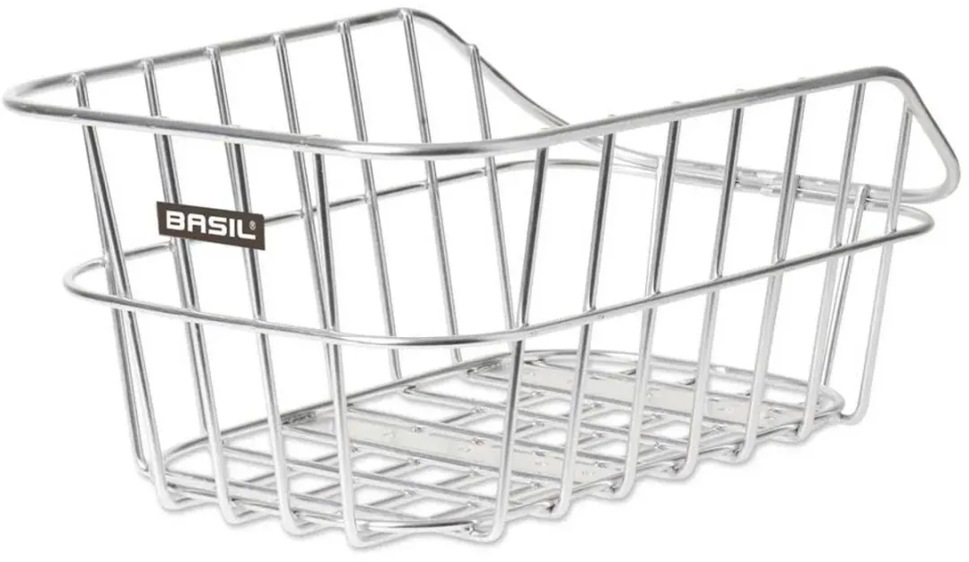 Basil Cento Alu Fietsmand Achter - Aluminium
