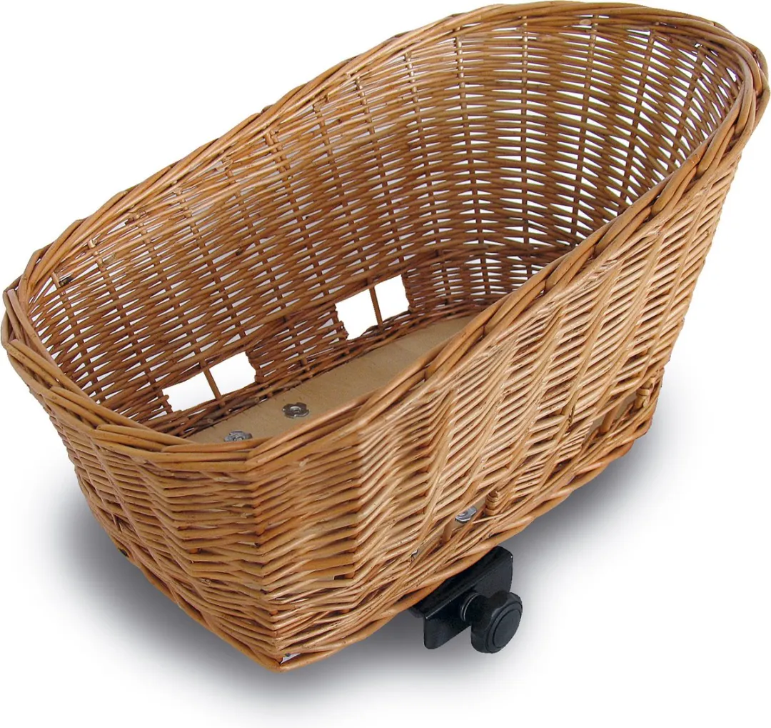 Basil Pasja Hondenfietsmand M - Achter - Bruin - afbeelding 6 van 6