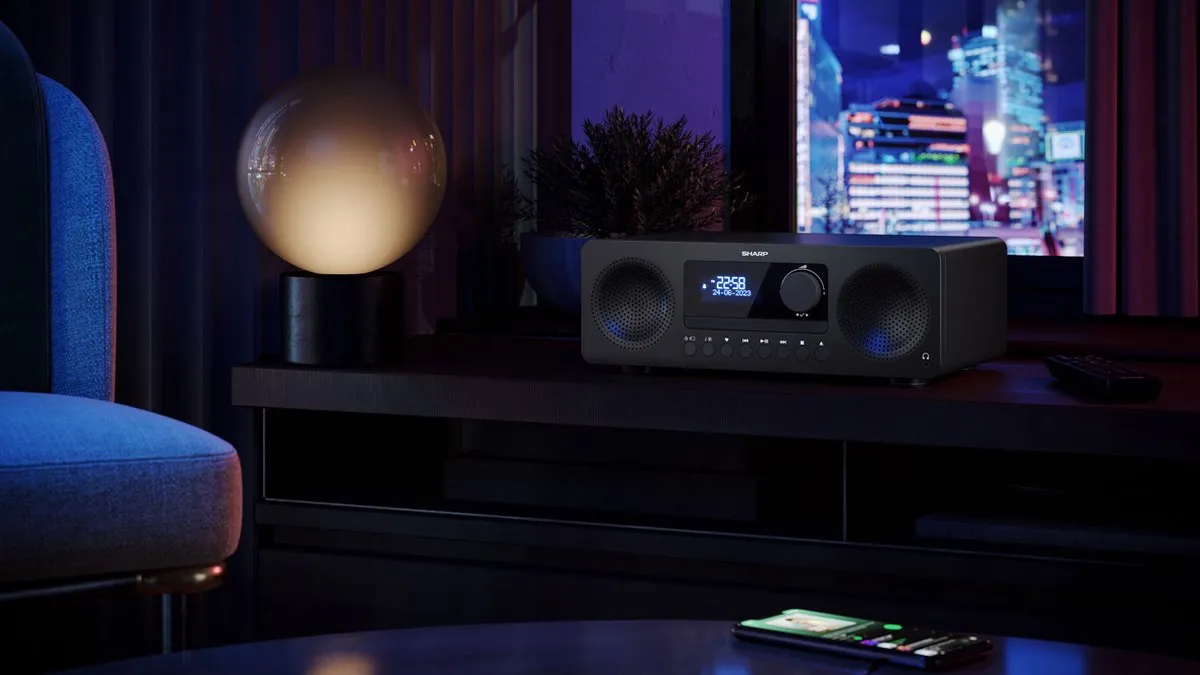 Sharp XL-B720D Tokyo All-in-One Hi-Fi Systeem - Zwart