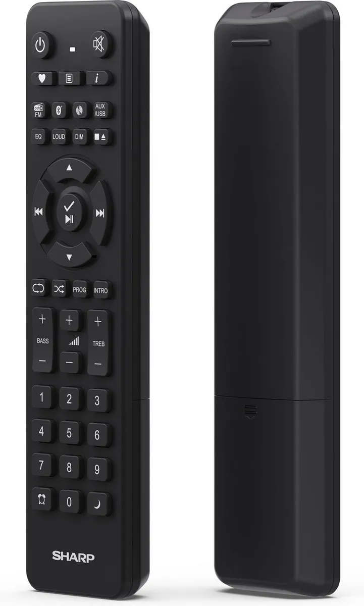 Sharp XL-B720D Tokyo All-in-One Hi-Fi Systeem - Zwart
