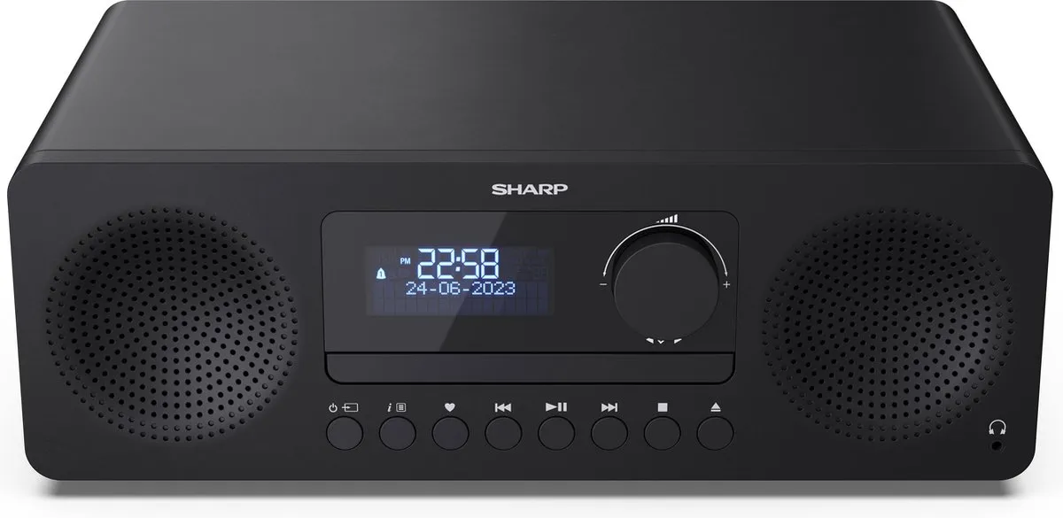 Sharp XL-B720D Tokyo All-in-One Hi-Fi Systeem - Zwart