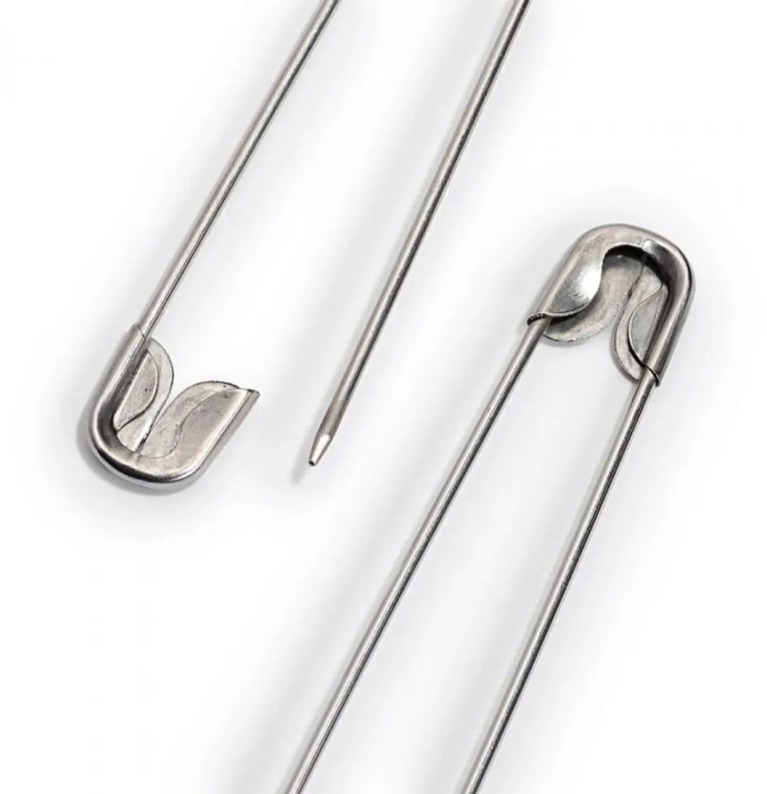 Prym Stekenhouders 135mm - 10 Stuks - Zilver