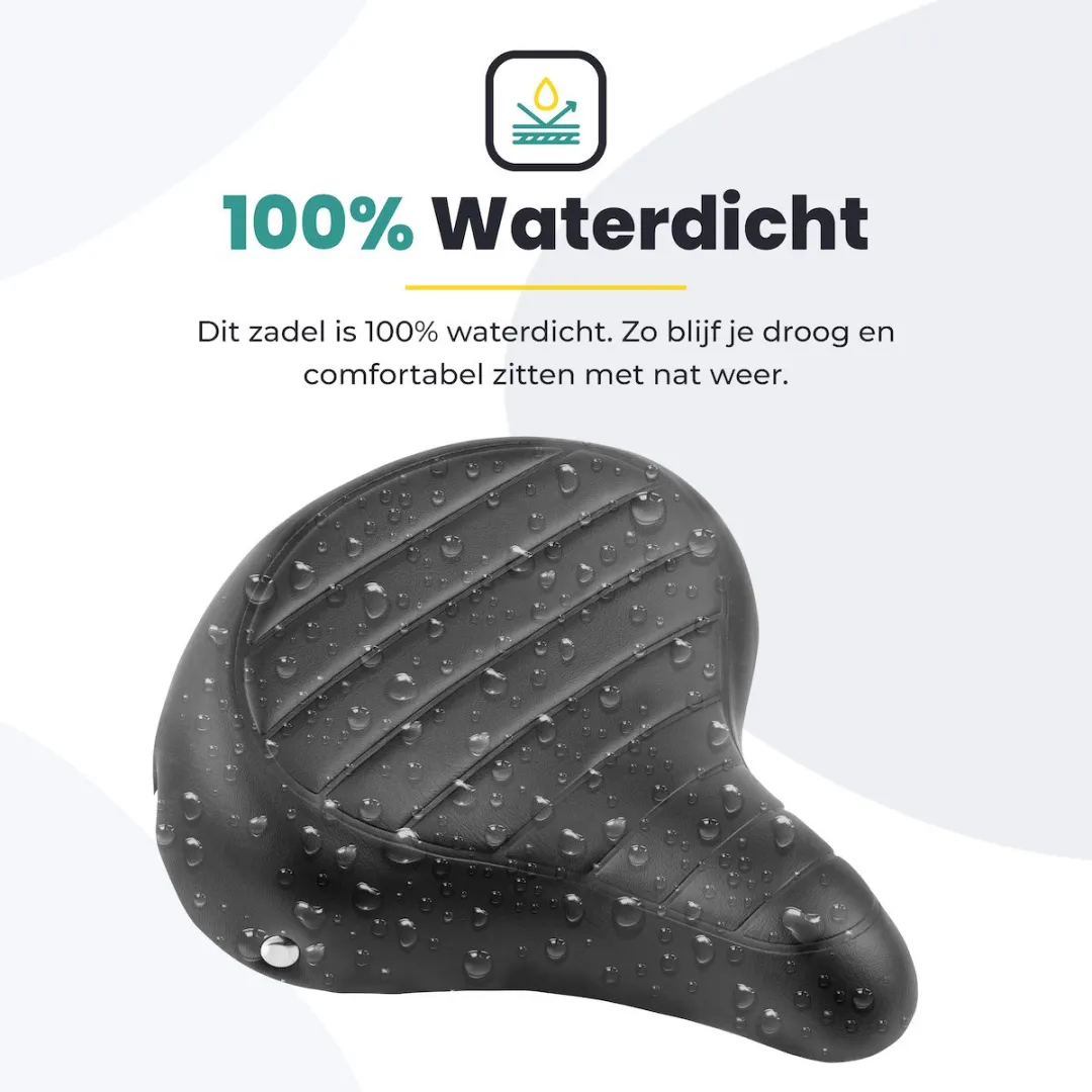Voltano Drifter Fietszadel - Zwart