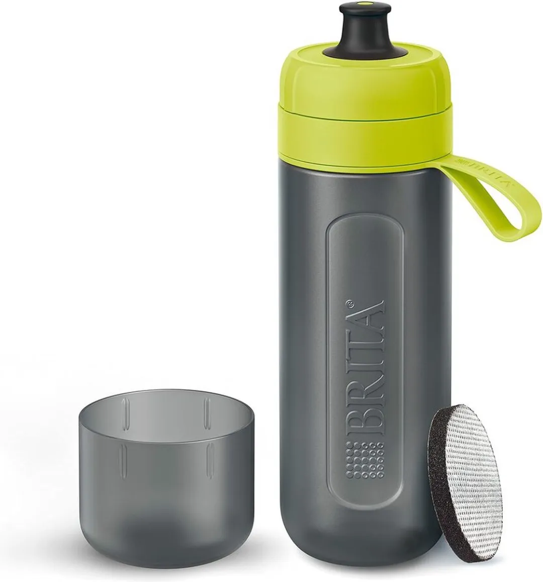 BRITA Active Drinkfles 0,6L Groen - 2x MicroDisc Filter