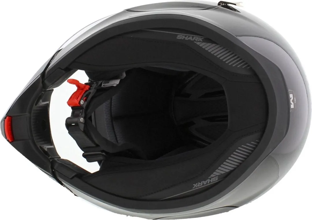Shark EVOJET BLANK Motorhelm - Maat XS - Zwart