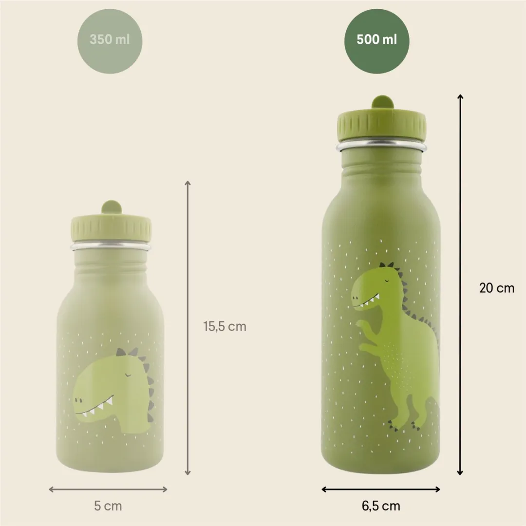 Trixie Mr. Dino RVS Waterfles 500ml - Groen