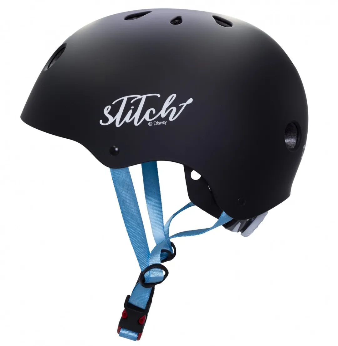 Disney Stitch Kinderfietshelm - 52-56cm - Zwart