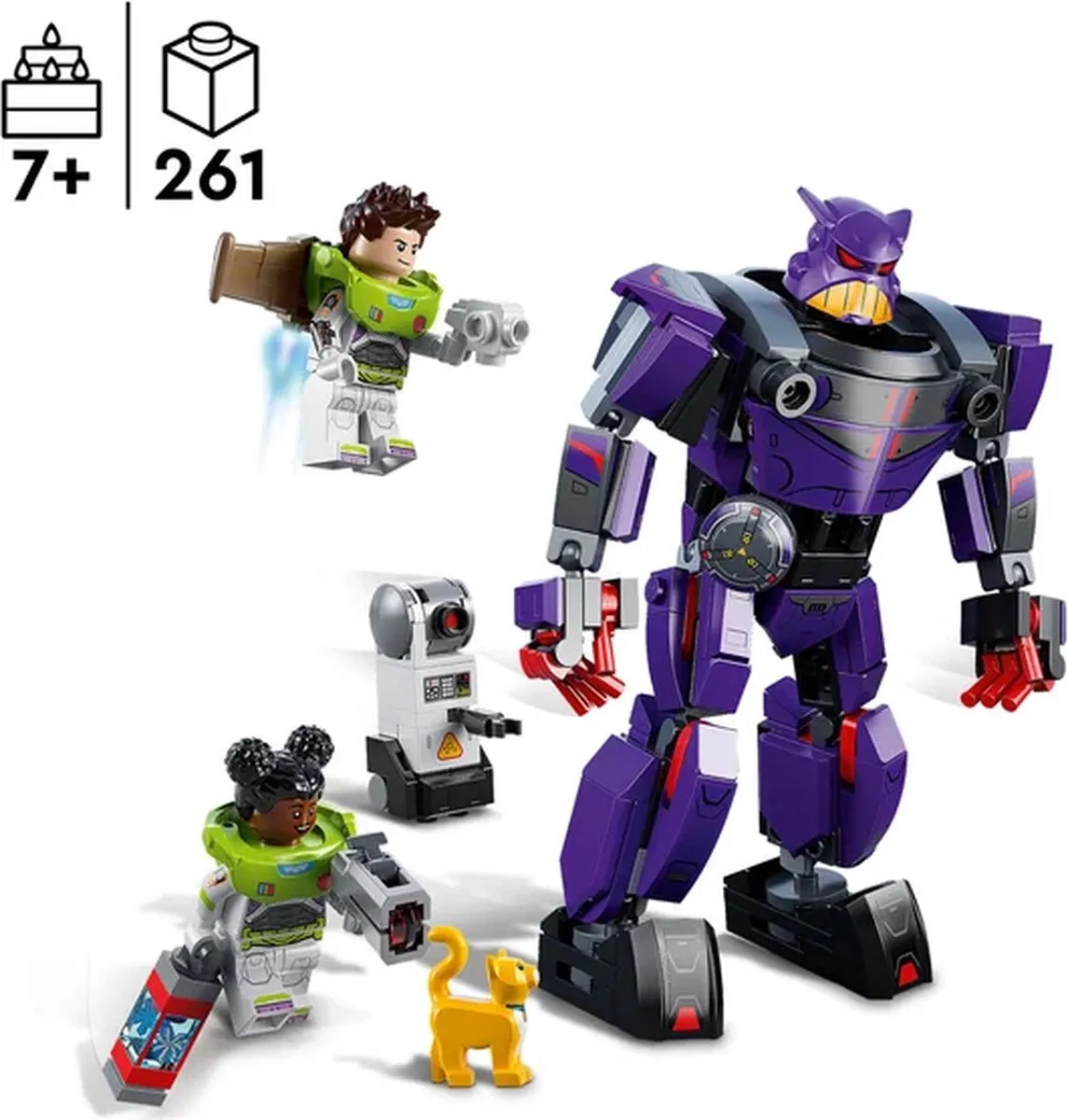 LEGO Disney Lightyear Gevecht met Zurg 76831 - 261 Stukken - afbeelding 6 van 6