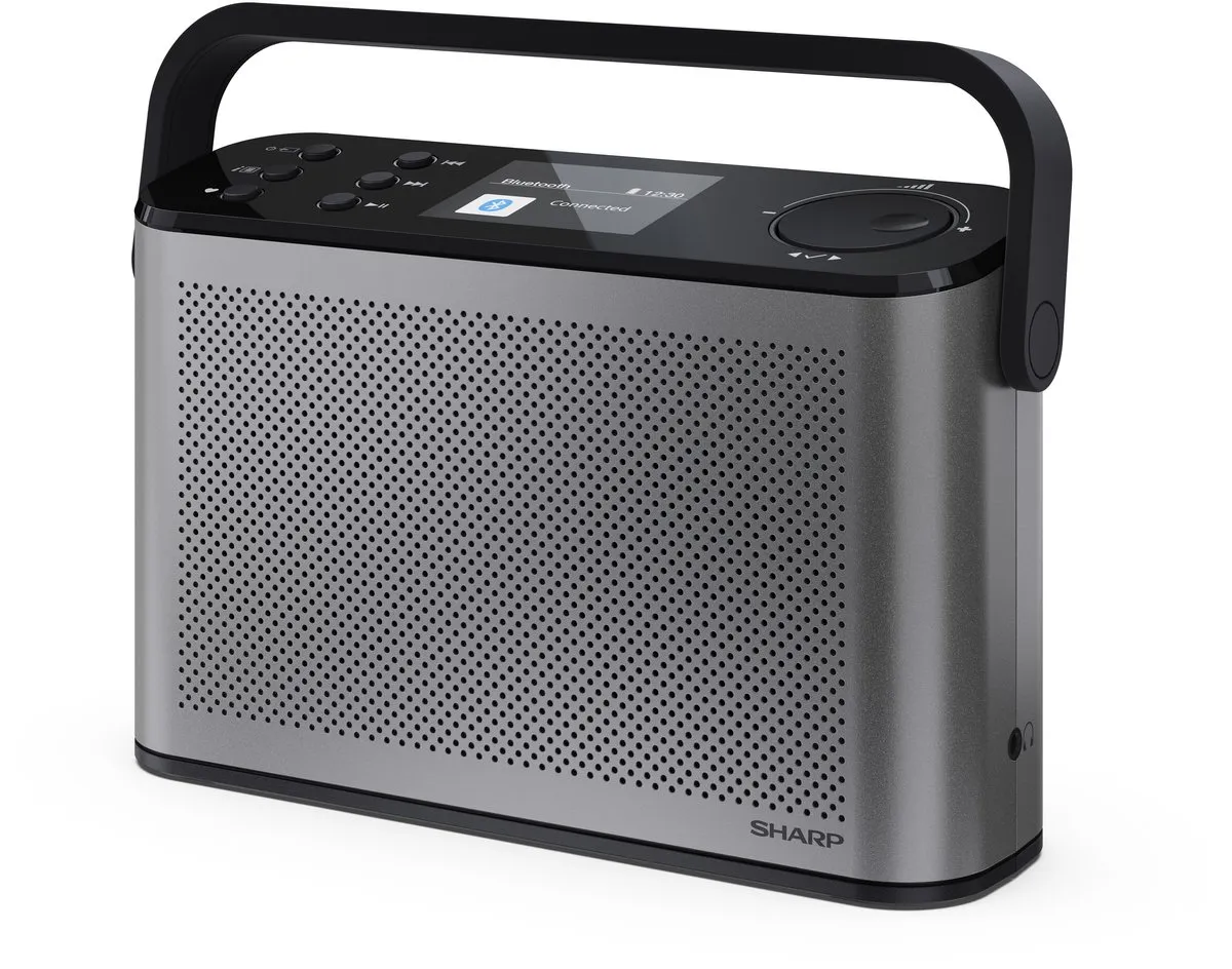 Sharp DR-P540(GY) DAB+/FM Radio - Grijs