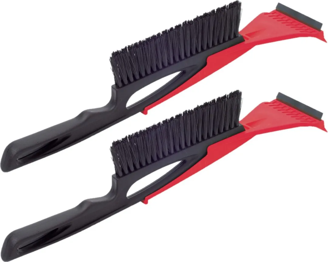Prosperplast IJskrabber 2-in-1 Rood 9x40cm