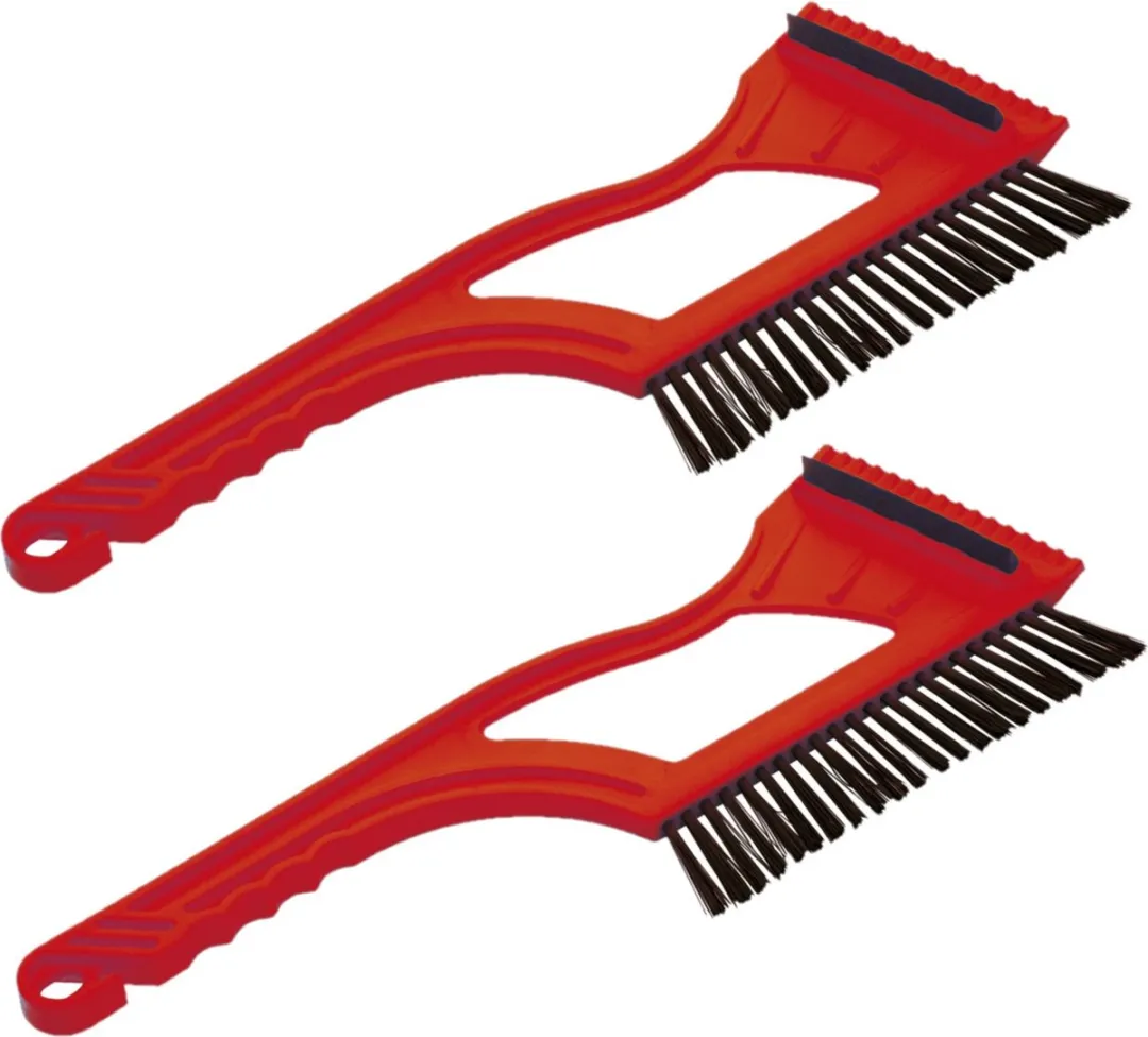 Prosperplast IJskrabber 2-in-1 Rood 9x40cm