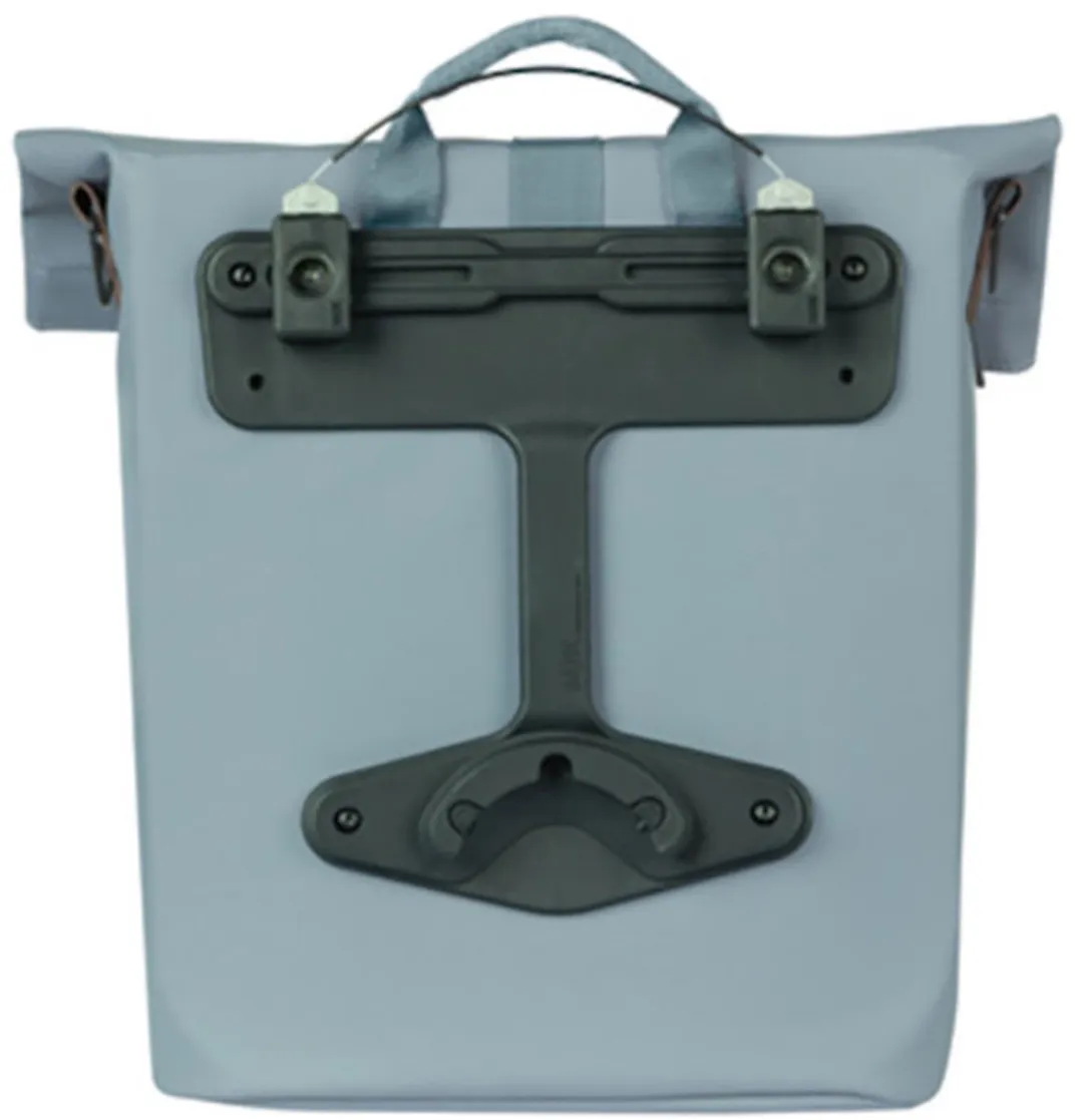 Basil City Enkele Fietstas MIK Studs 14L - Graphite Blue - afbeelding 6 van 6