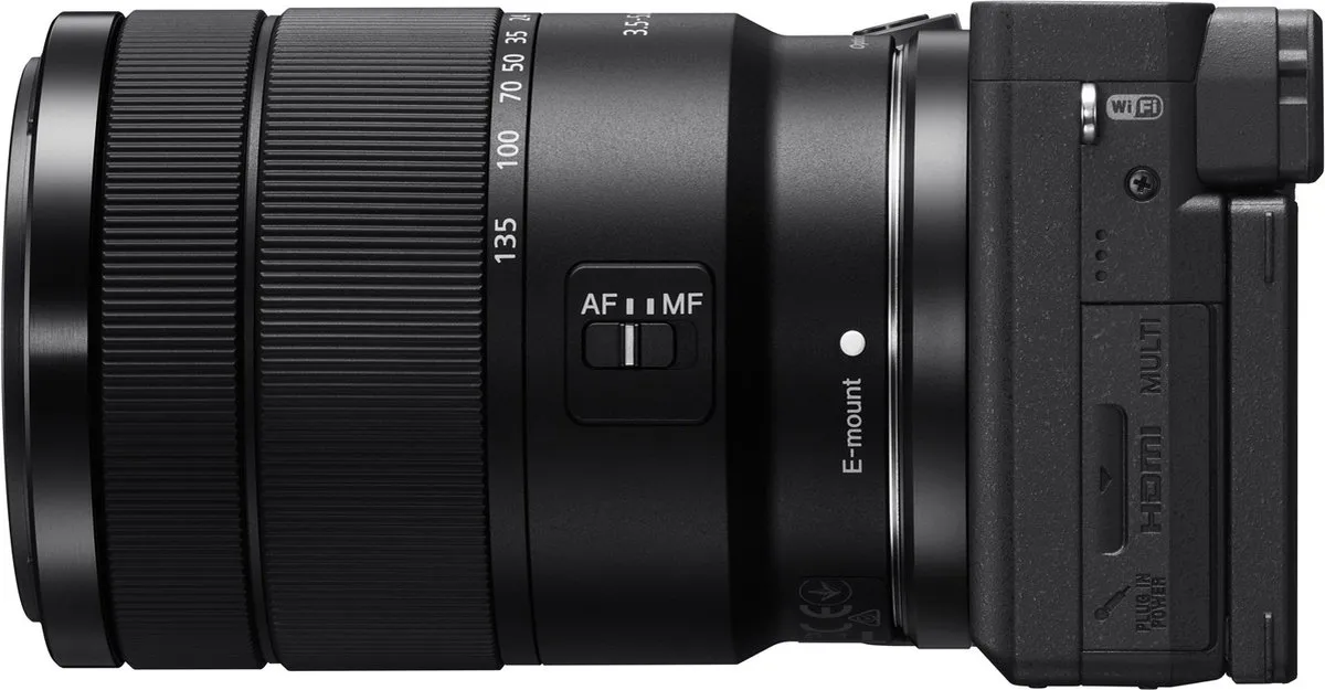 Sony A6400 ILCE6400MB.CEC Spiegelloze camera - 11 fps - Zwart