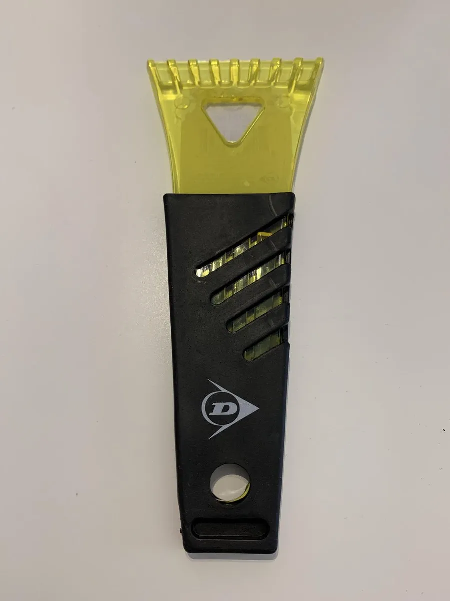 Dunlop IJskrabber 7,5x18cm - Blauw/Rood/Geel/ Groen
