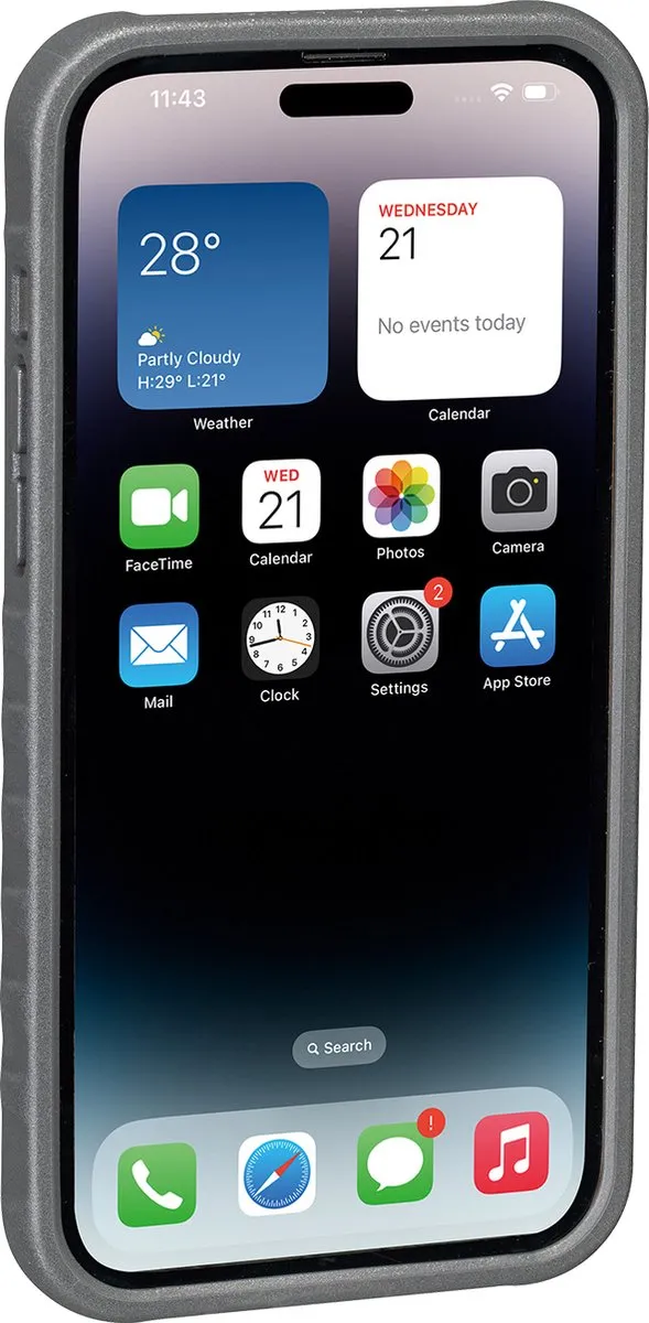 Topeak RideCase iPhone 14 Pro Max - 6.7" - Zwart