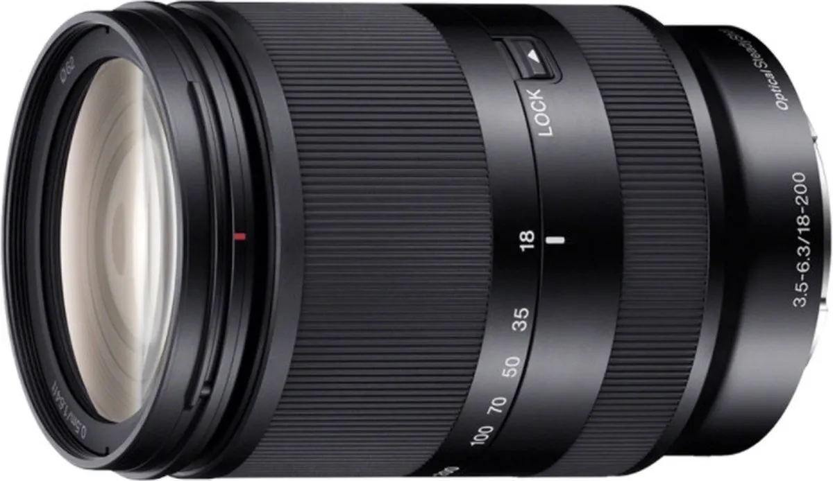 Sony E 18-200mm f/3.5-6.3 OSS LE Cameralens