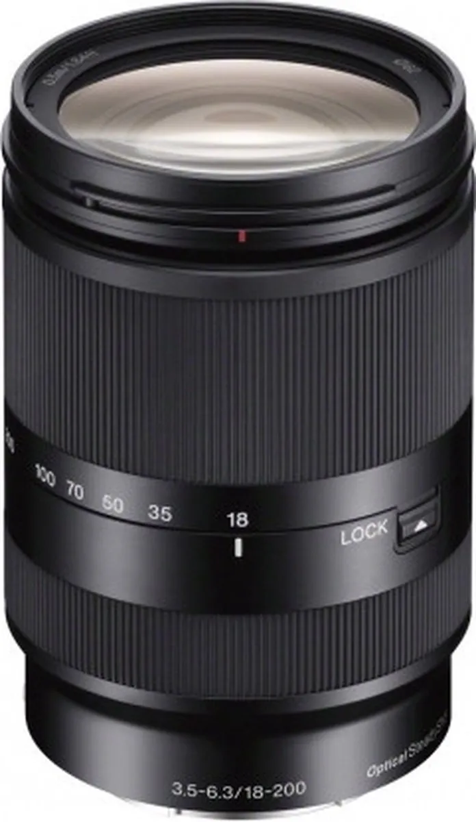 Sony E 18-200mm f/3.5-6.3 OSS LE Cameralens - 62mm