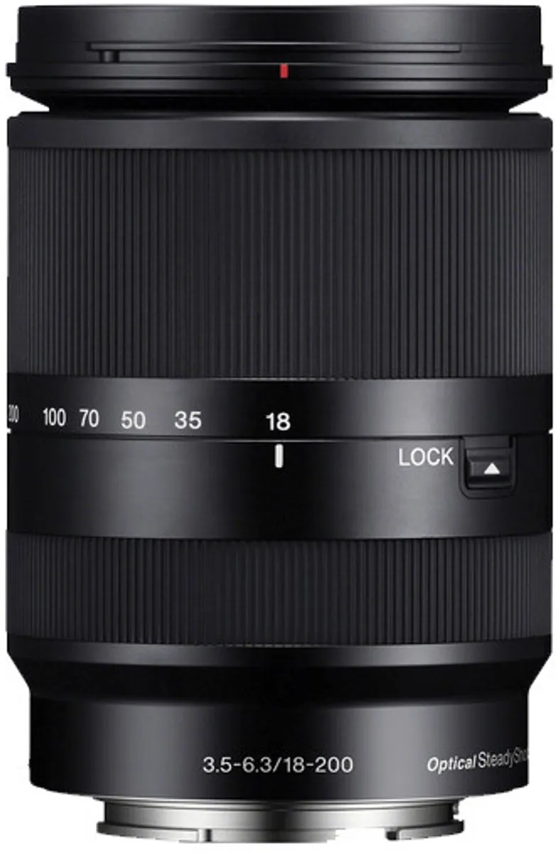 Sony E 18-200mm f/3.5-6.3 OSS LE Cameralens - 62mm