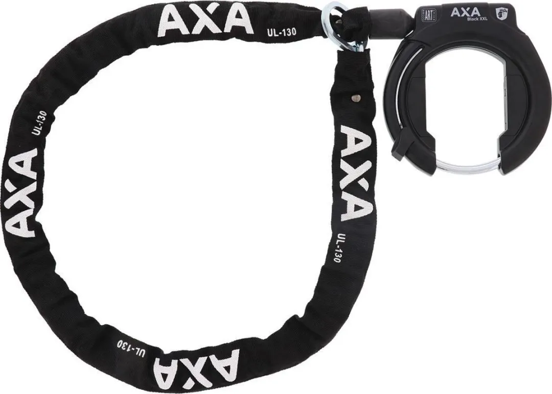 AXA Block XXL Ringslot + ULC Insteekketting 130cm