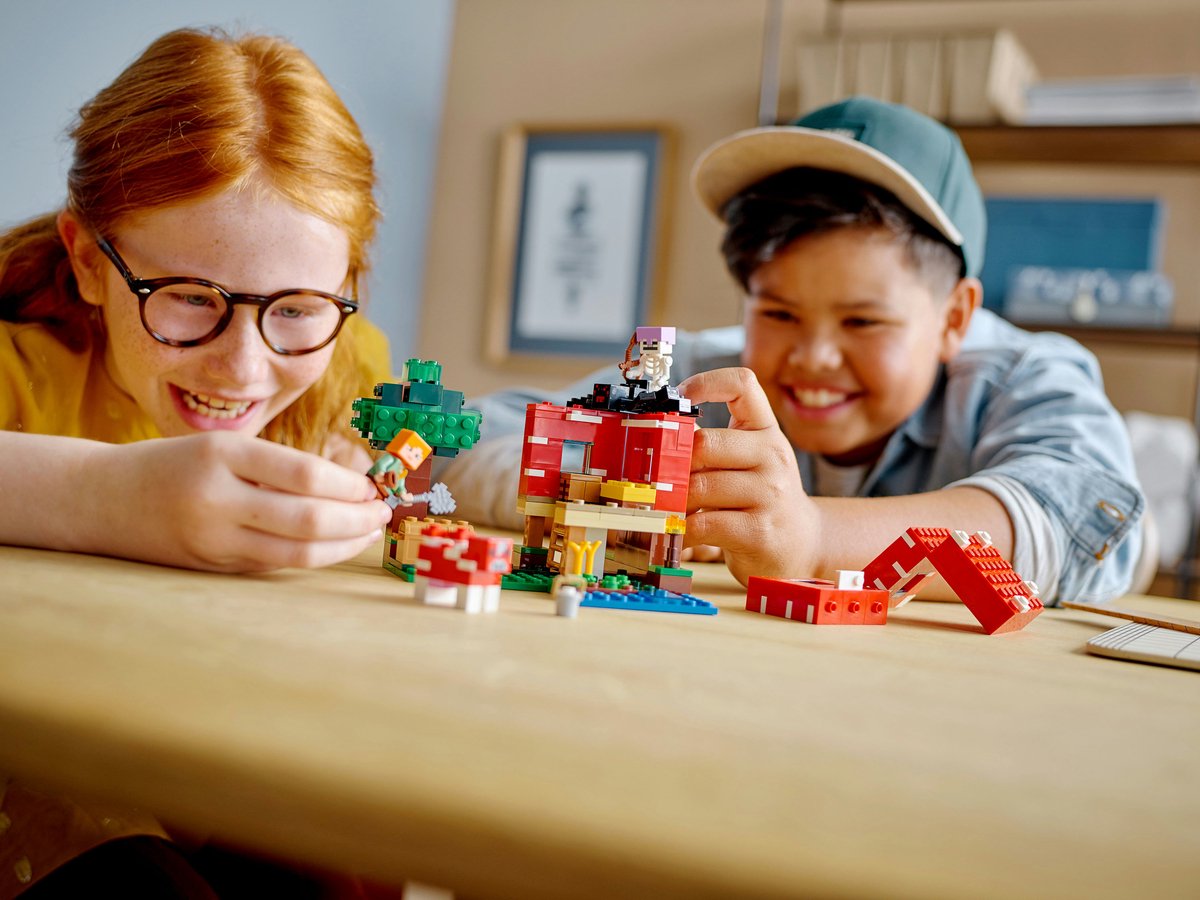 LEGO Minecraft Het Paddenstoelenhuis - 21179