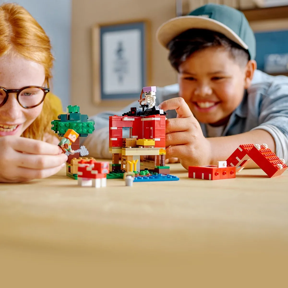 LEGO Minecraft Het Paddenstoelenhuis 21179 - 272 Stenen