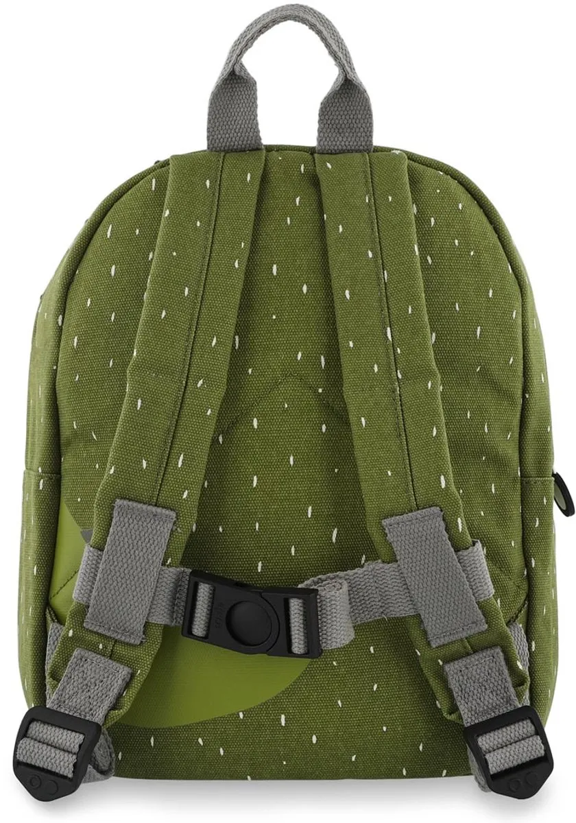 Trixie Back to School Set Rugzak & Drinkfles 500ml Mr. Dino - Groen
