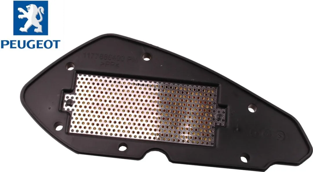Peugeot Kisbee/Django Luchtfilter - Zwart
