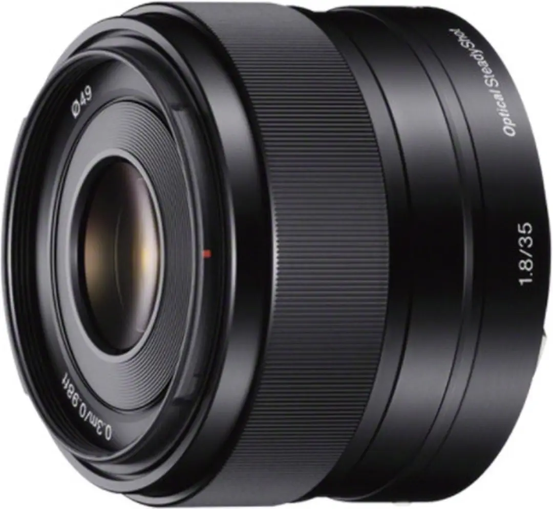 Sony E 35mm F1.8 OSS Objectief - 49mm