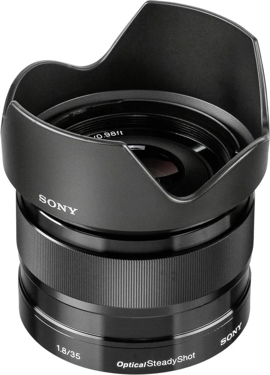 Sony E 35mm F1.8 OSS Objectief - 49mm