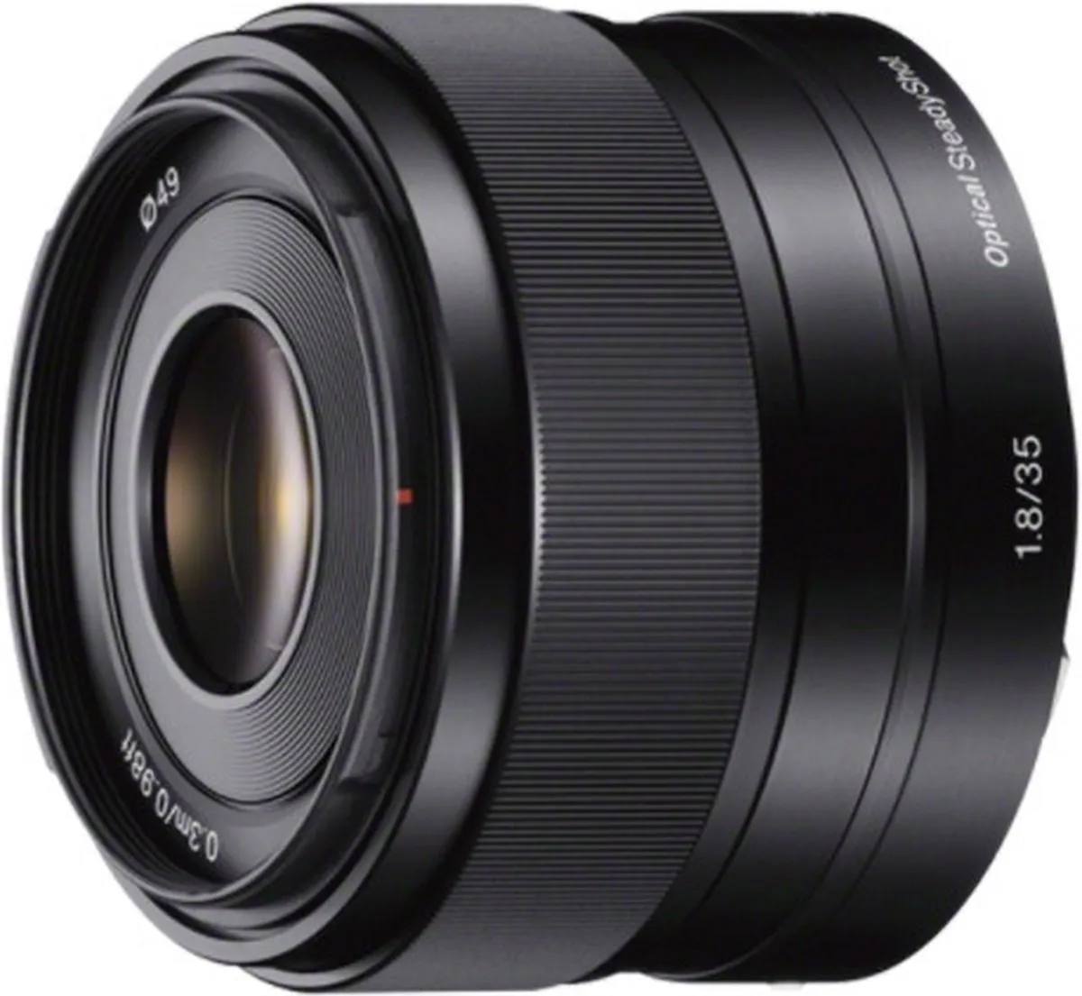 Sony E 35mm F1.8 OSS Objectief - 49mm