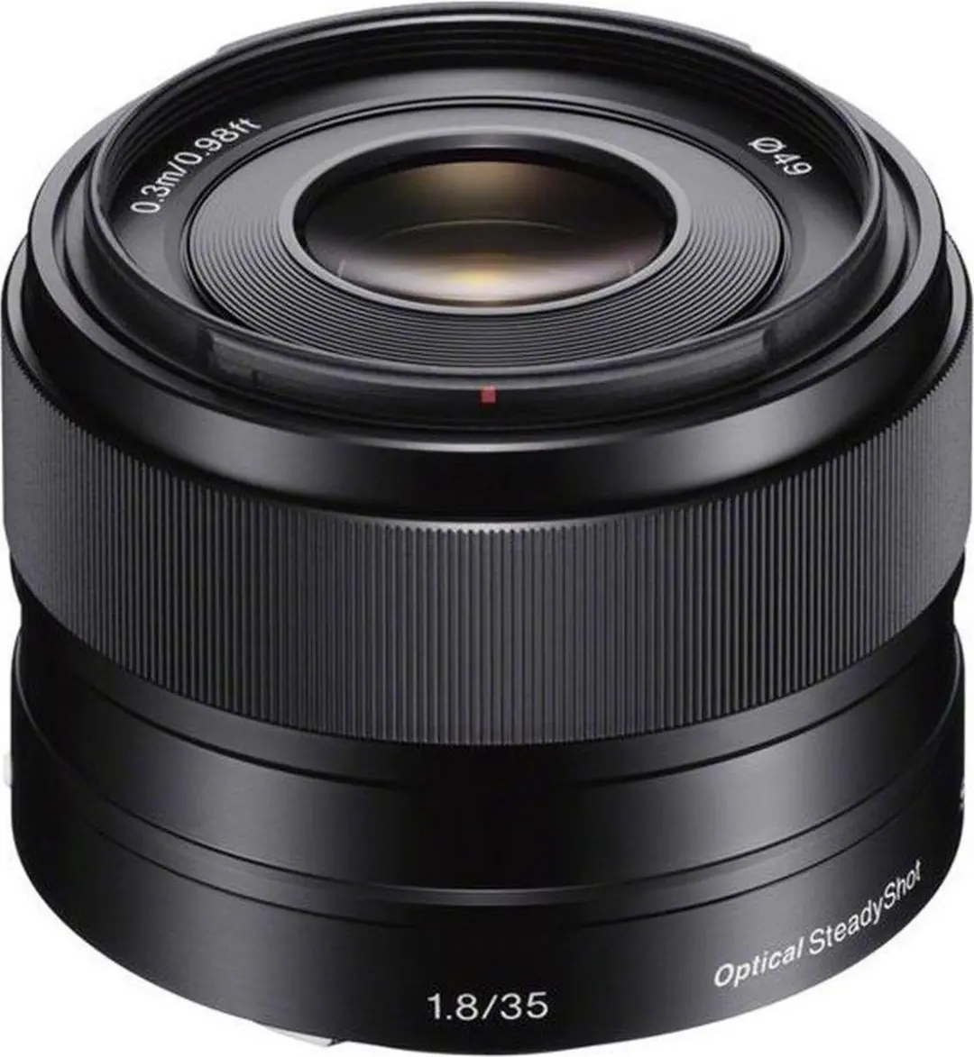 Sony E 35mm F1.8 OSS Objectief - 49mm
