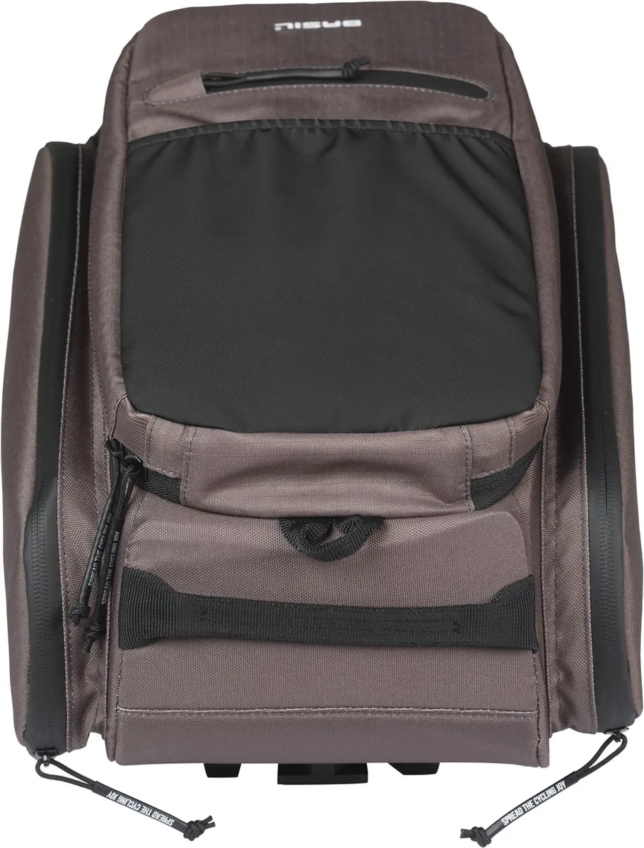 Basil Move Bagagedragertas MIK 26L - Bruin
