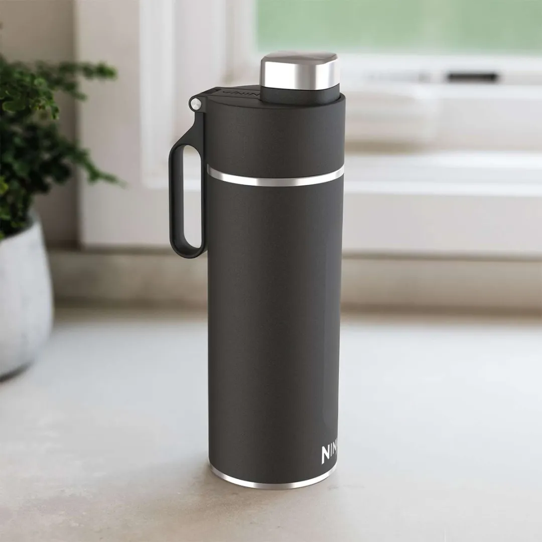 Ninja Thirsti Thermosfles 700ml - Zwart