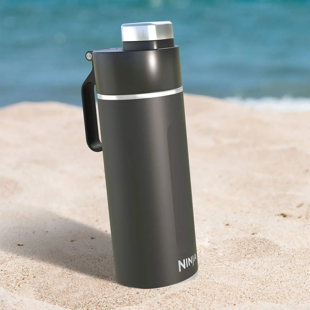 Ninja Thirsti Thermosfles 700ml - Zwart