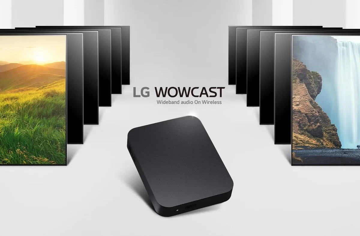 LG WOWCAST WTP-3 HDMI Dongle - Zwart