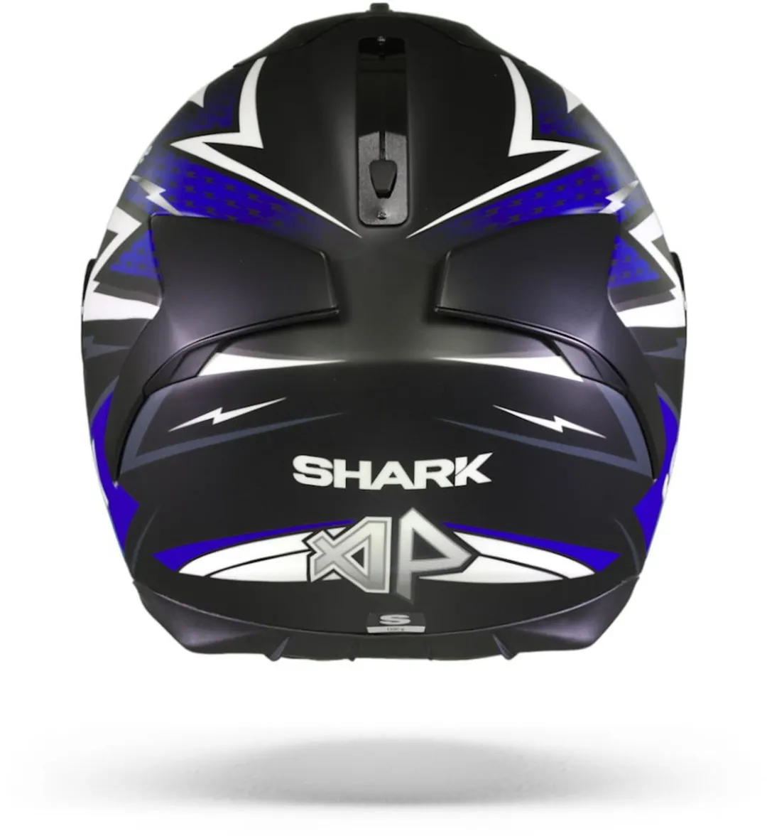 Shark Spartan 1.2 Parassol Motorhelm - XXL - Mat Zwart/Blauw/Zilver