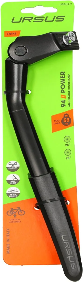 Ursus Verstelbare Fietsstandaard 26-28 inch - 55 kg - Zwart