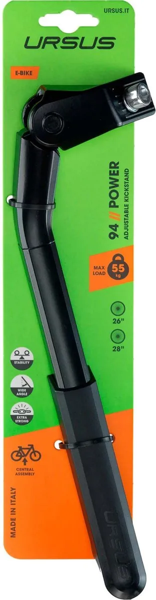 Ursus Verstelbare Fietsstandaard 26-28 inch - 55 kg - Zwart
