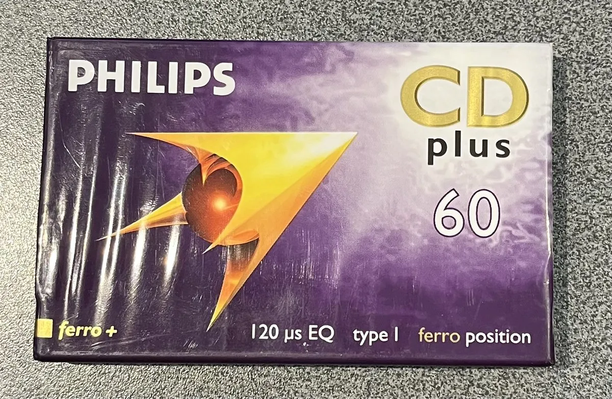 Philips CD plus Cassettebandje 60 minuten