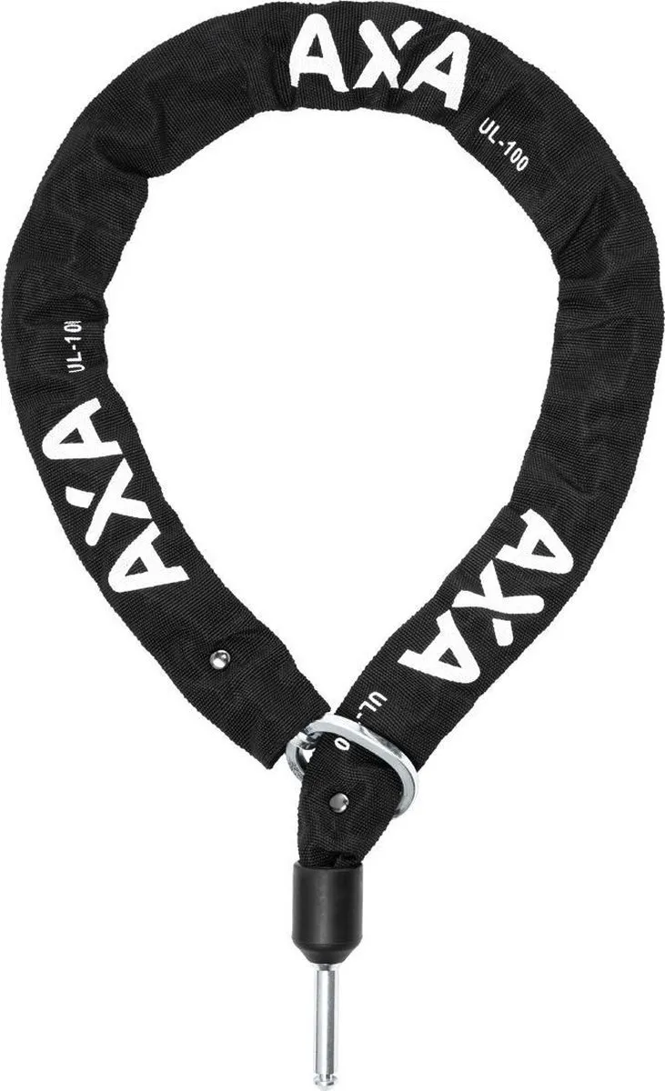 AXA Imenso XL met ULC100 Insteekketting & Zadeltas - Zwart