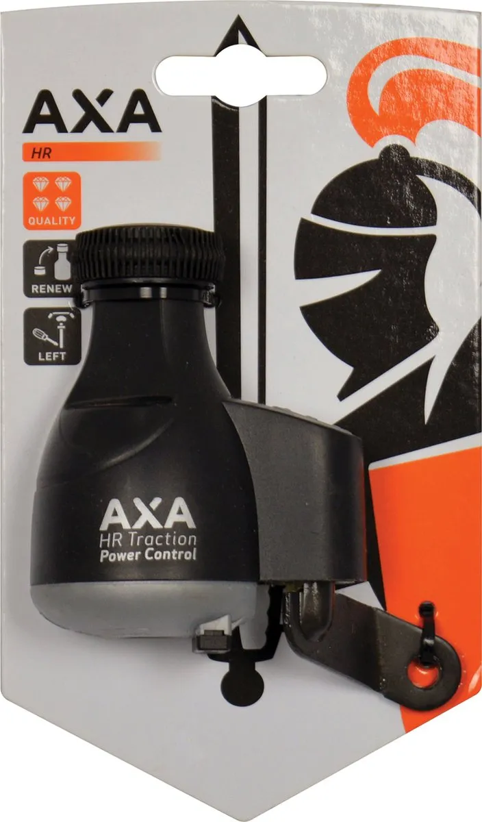AXA HR Traction Power Control Dynamo Linkse montage 6V/3W - Zwart
