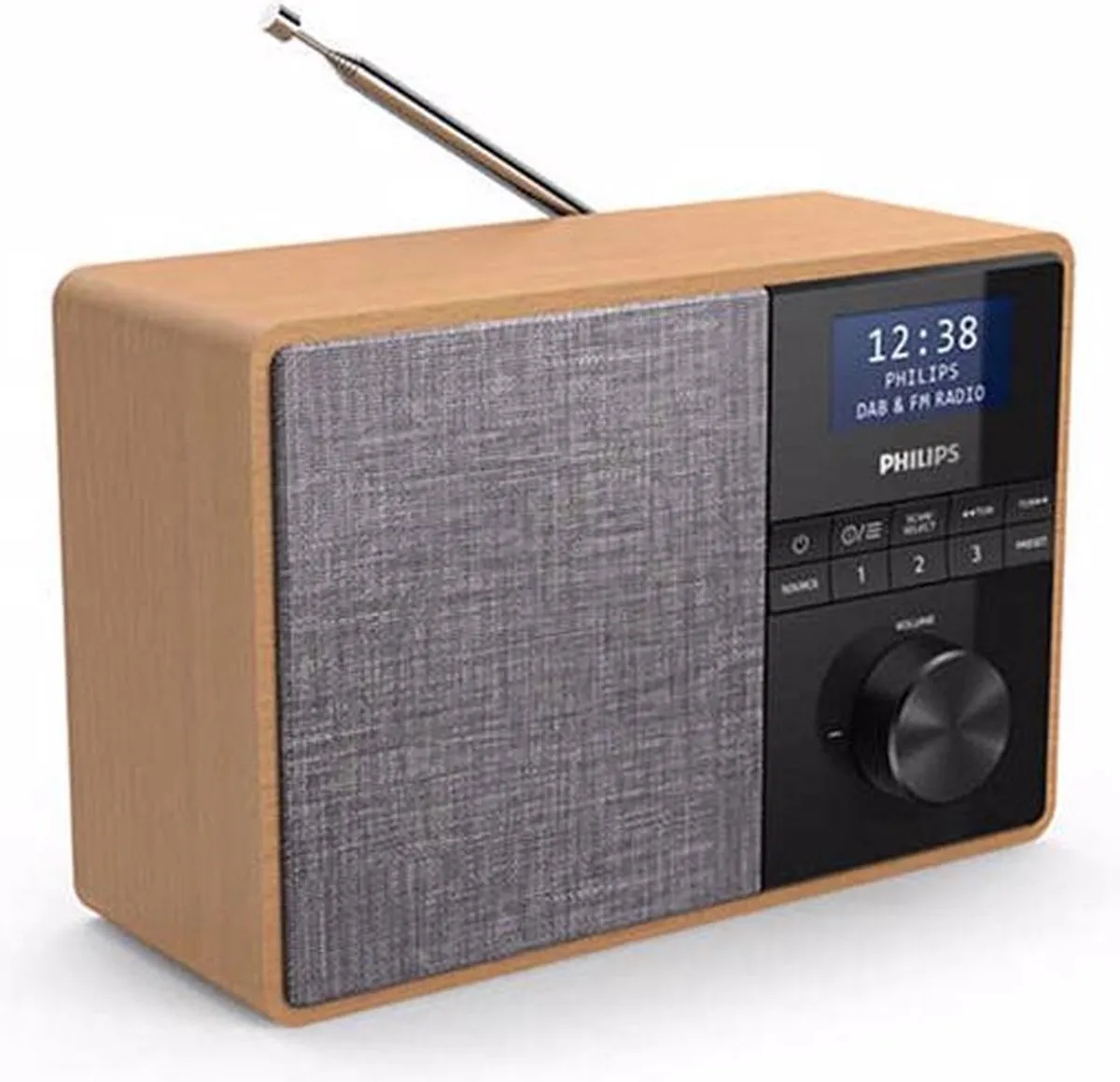Philips R5505 Draagbare Radio - Grijs