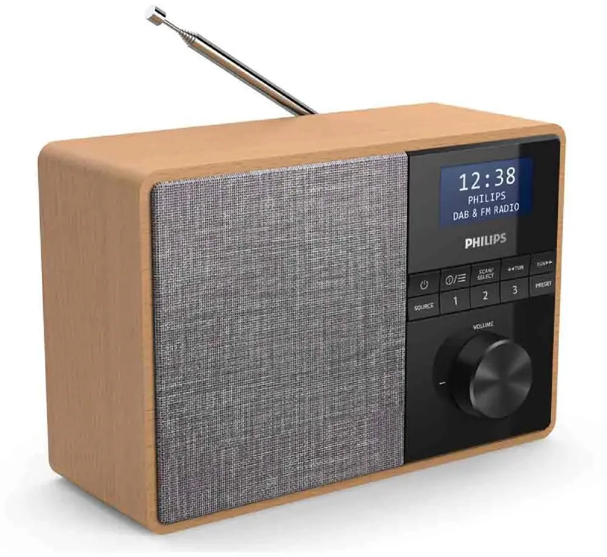 Philips R5505 Draagbare Radio - Grijs