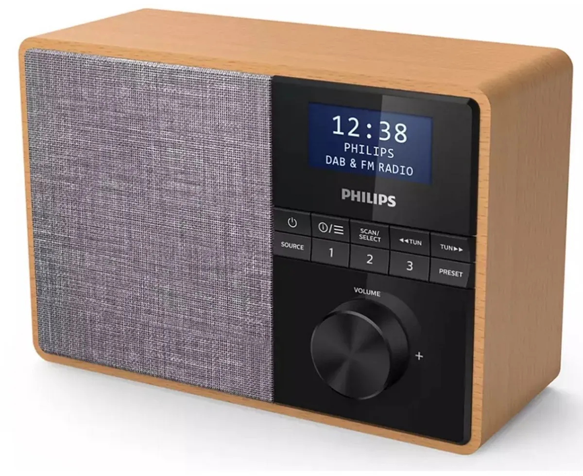 Philips R5505 Draagbare Radio - Grijs
