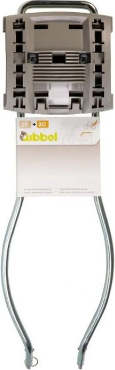 Qibbel Q202 Beugel Framebevestiging Achterzitje - Grijs