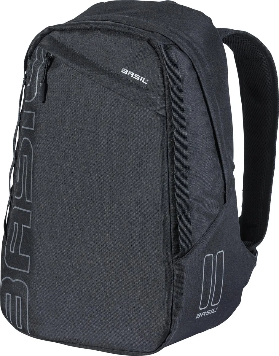 Basil Flex Fietstas 17L - Zwart