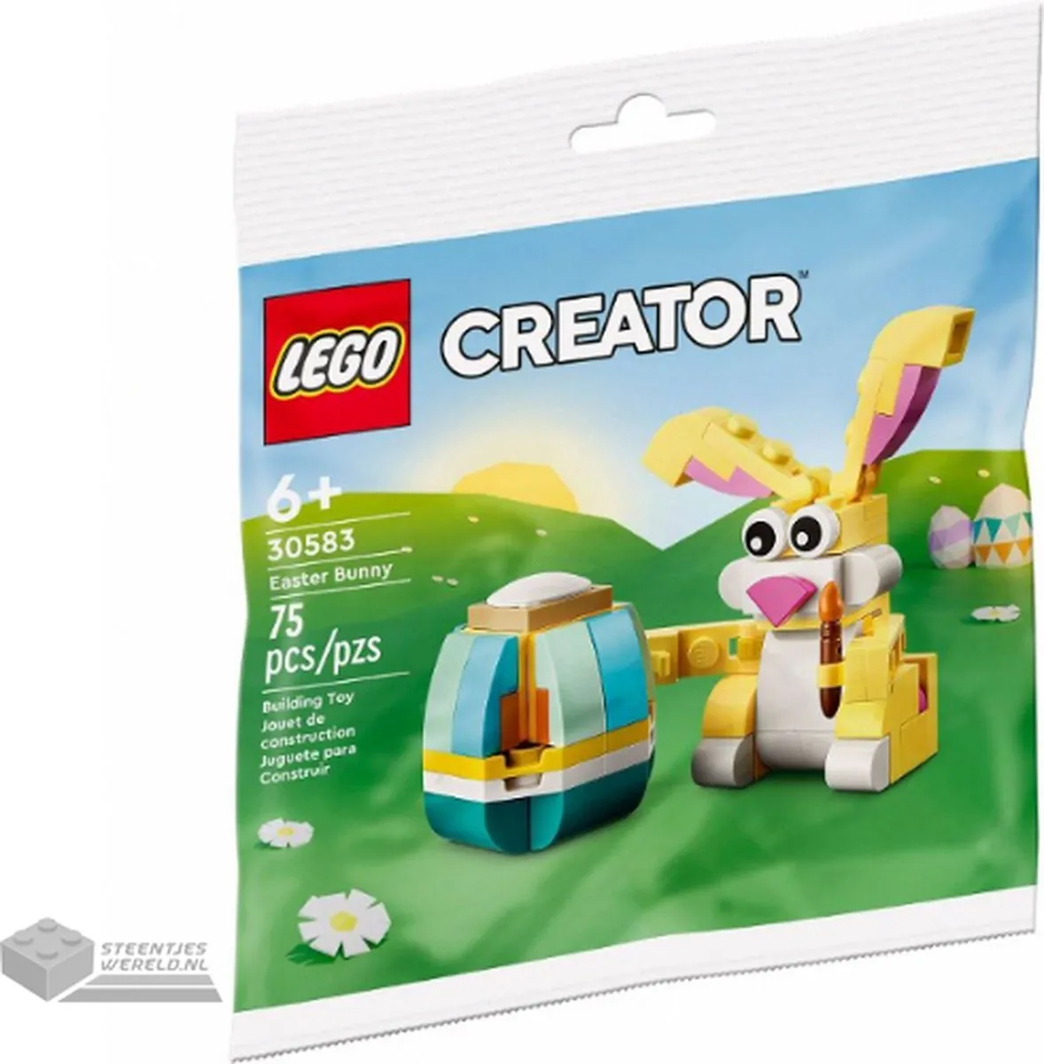 LEGO Creator 30583 Paashaas Polybag - 75 Stukken - Multicolor