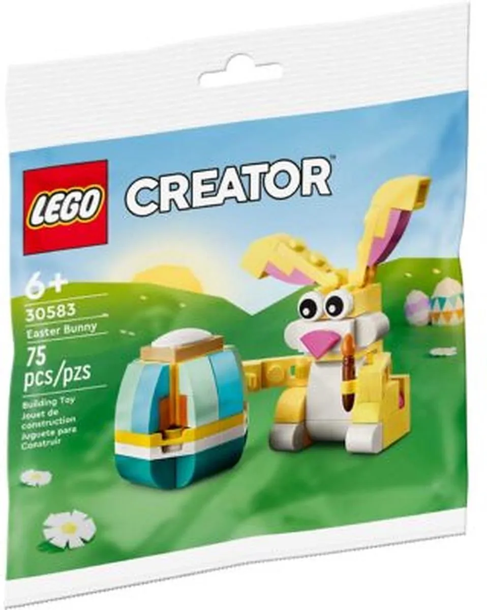LEGO Creator 30583 Paashaas Polybag - 75 Stukken - Multicolor
