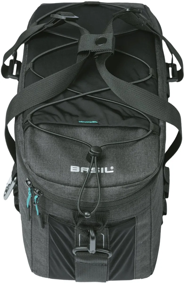 Basil Discovery 365D Bagagedragertas 9L - Zwart