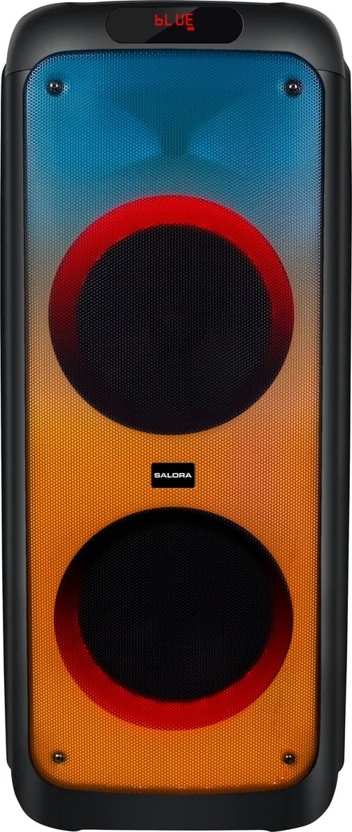 Salora PartySpeaker XL1 Draadloze Stereoluidspreker - 50W - Zwart
